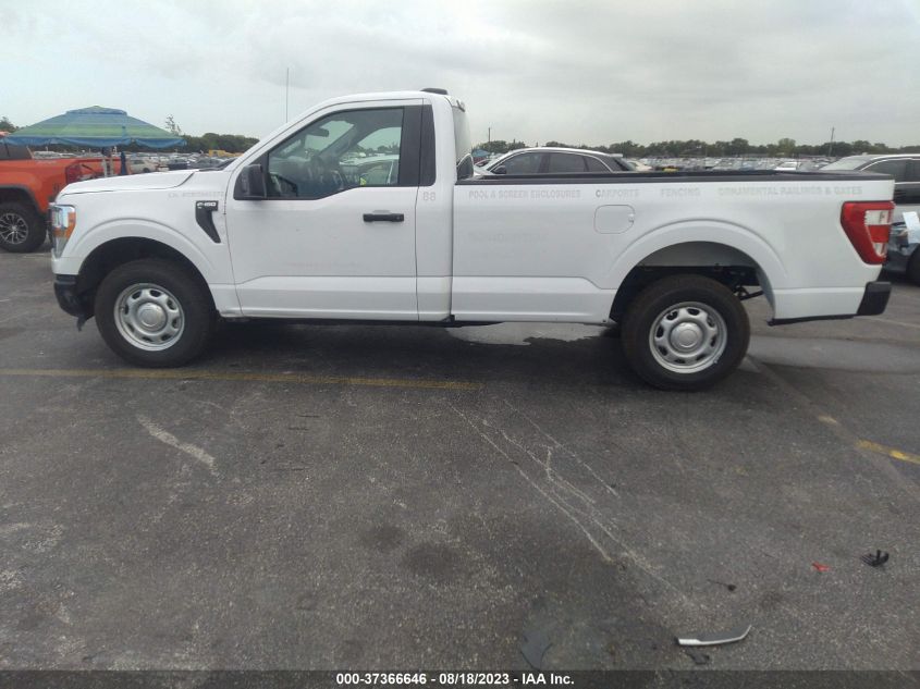 2021 FORD F-150 XL/XLT - 1FTNF1CB6MKD47927