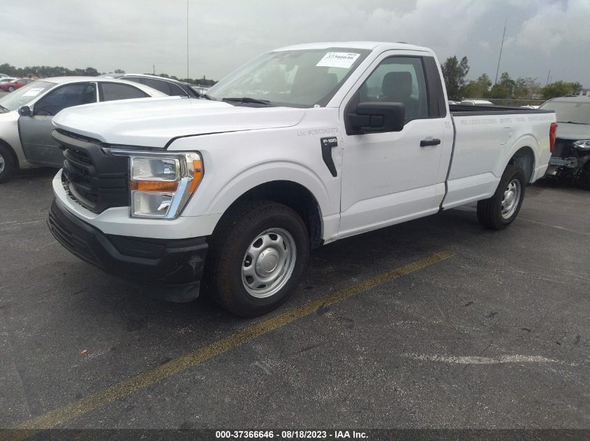 2021 FORD F-150 XL/XLT - 1FTNF1CB6MKD47927