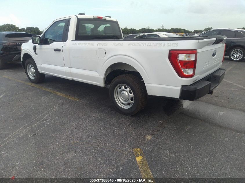 2021 FORD F-150 XL/XLT - 1FTNF1CB6MKD47927