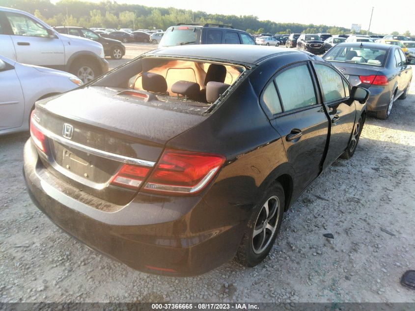 2015 HONDA CIVIC SEDAN SE - 2HGFB2F74FH510202