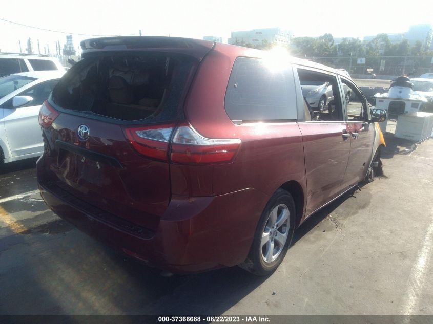 2017 TOYOTA SIENNA L - 5TDZZ3DC7HS804260