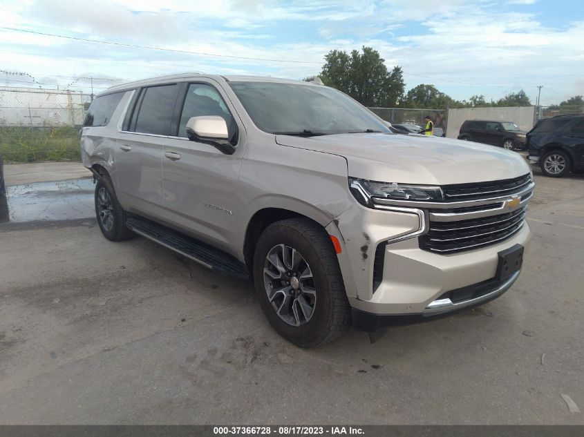 2022 CHEVROLET SUBURBAN K1500 LT - 1GNSKCKD1NR209651