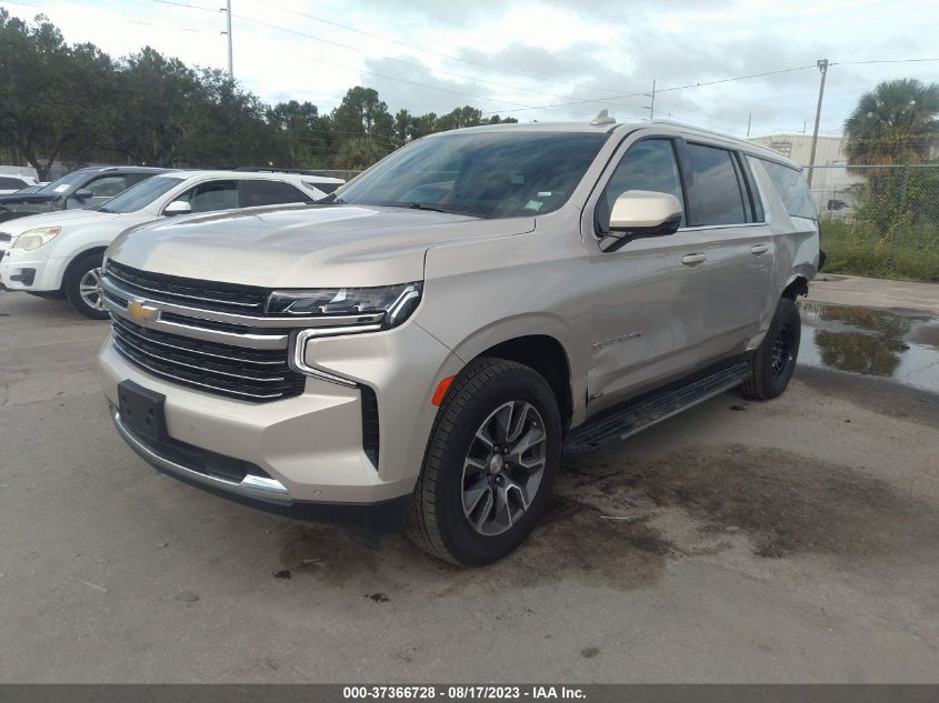 2022 CHEVROLET SUBURBAN K1500 LT - 1GNSKCKD1NR209651