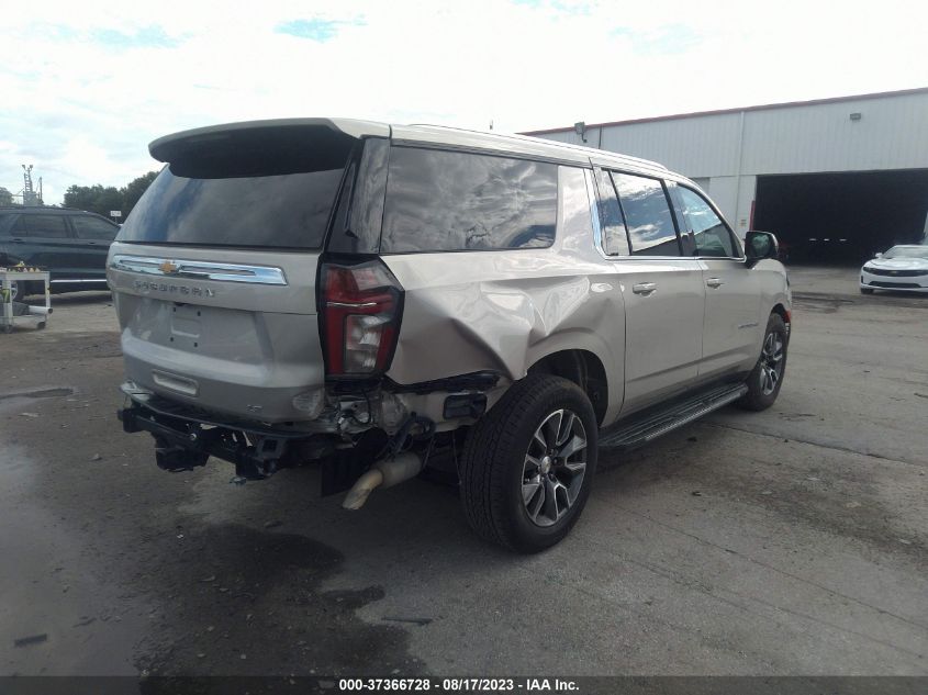 2022 CHEVROLET SUBURBAN K1500 LT - 1GNSKCKD1NR209651