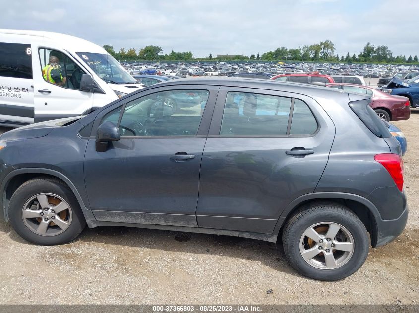 2016 CHEVROLET TRAX LS - 3GNCJNSB4GL247774
