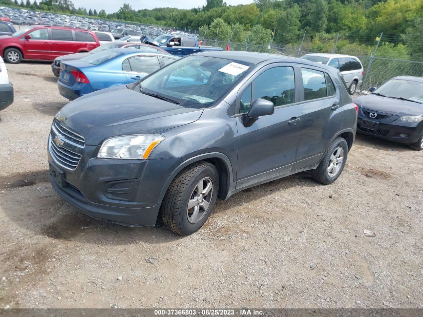 2016 CHEVROLET TRAX LS - 3GNCJNSB4GL247774