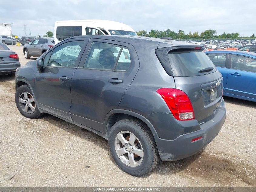 2016 CHEVROLET TRAX LS - 3GNCJNSB4GL247774