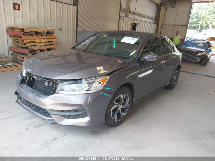 2017 HONDA ACCORD SEDAN LX - 1HGCR2F31HA263296