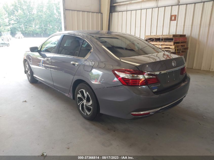 2017 HONDA ACCORD SEDAN LX - 1HGCR2F31HA263296