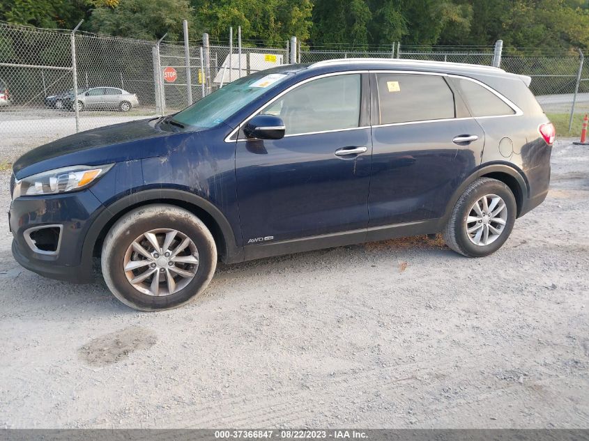 2017 KIA SORENTO LX V6 - 5XYPGDA54HG198521