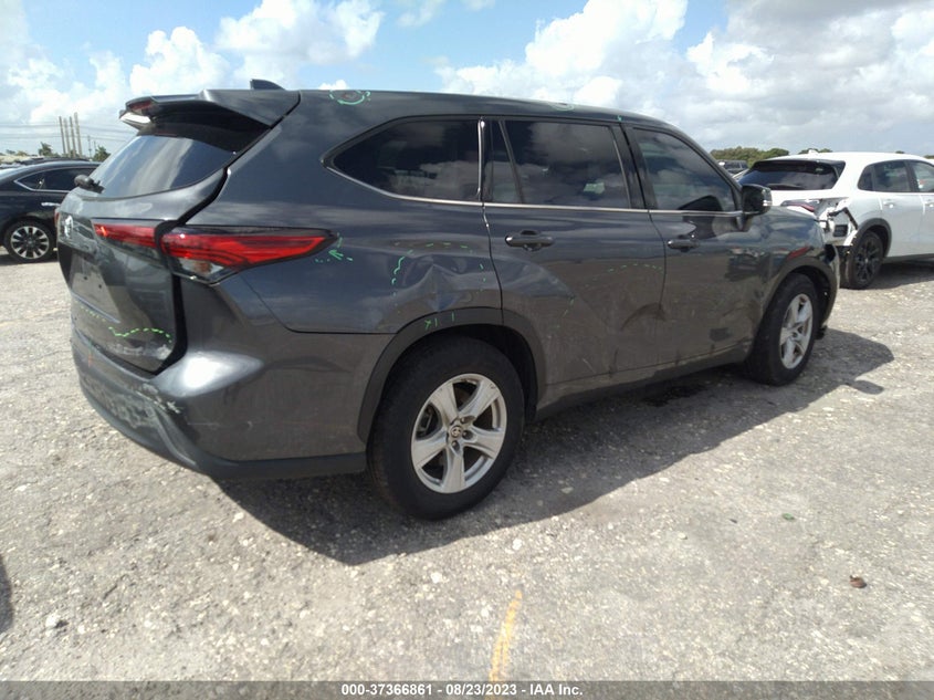 2020 TOYOTA HIGHLANDER L VIN: 5TDCZRAH2LS027438