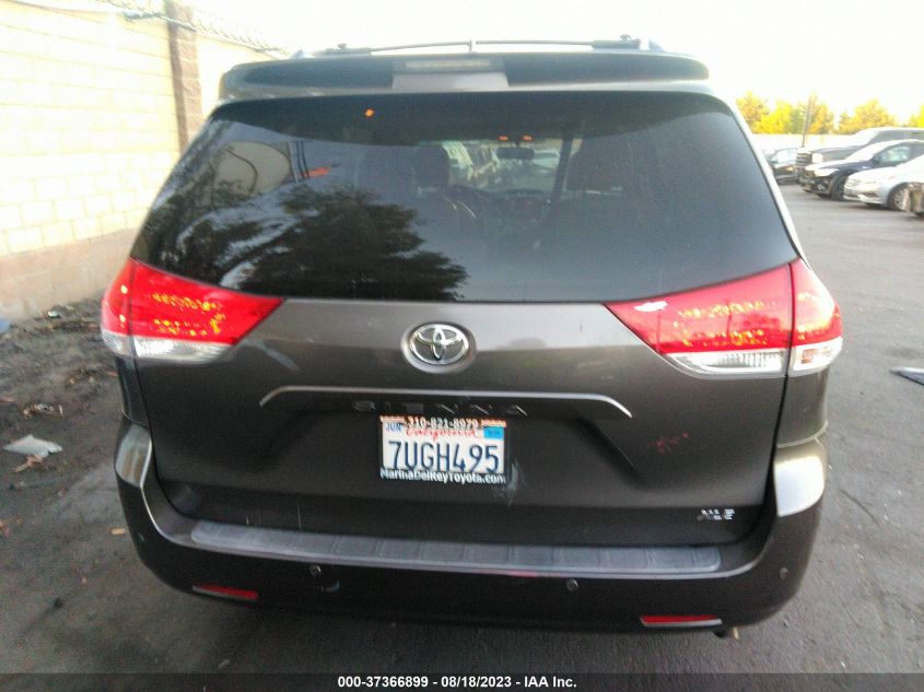 2013 TOYOTA SIENNA XLE AAS/XLE/LTD - 5TDYK3DC8DS358288