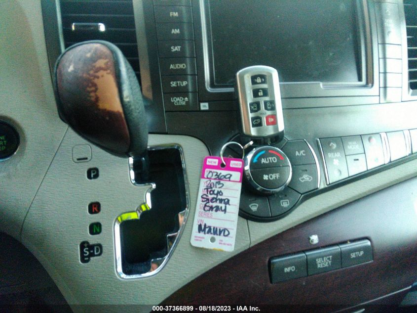 2013 TOYOTA SIENNA XLE AAS/XLE/LTD - 5TDYK3DC8DS358288