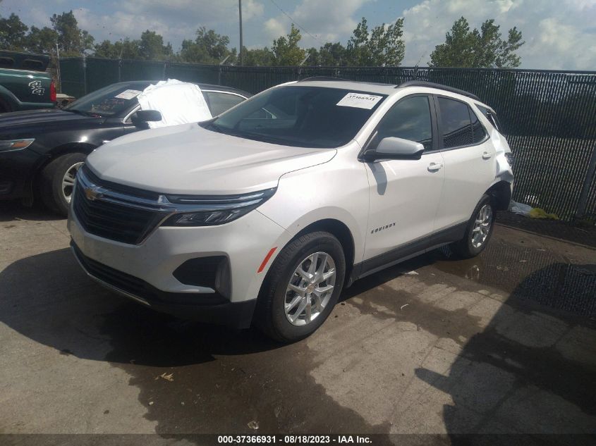 2022 CHEVROLET EQUINOX LT - 3GNAXKEV2NL271630