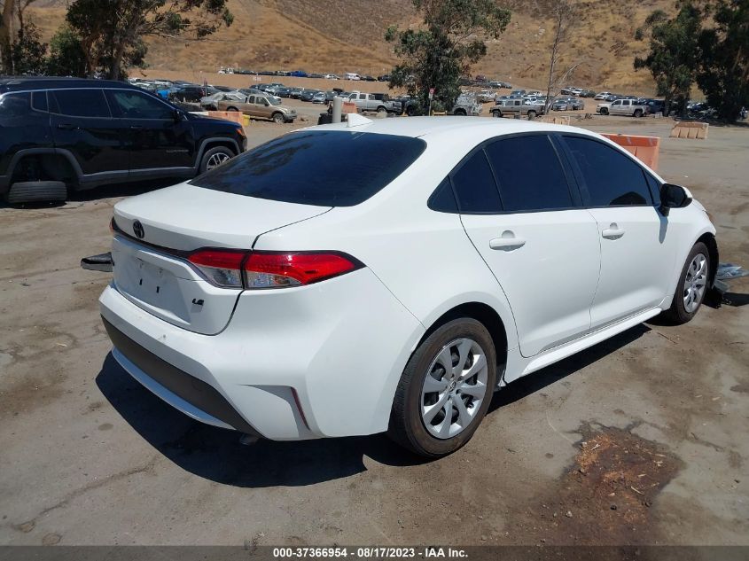 2022 TOYOTA COROLLA LE - JTDEPMAE5N3013769