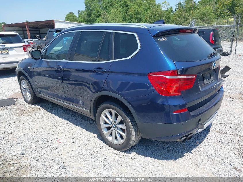 2013 BMW X3 XDRIVE28I - 5UXWX9C57D0A27463