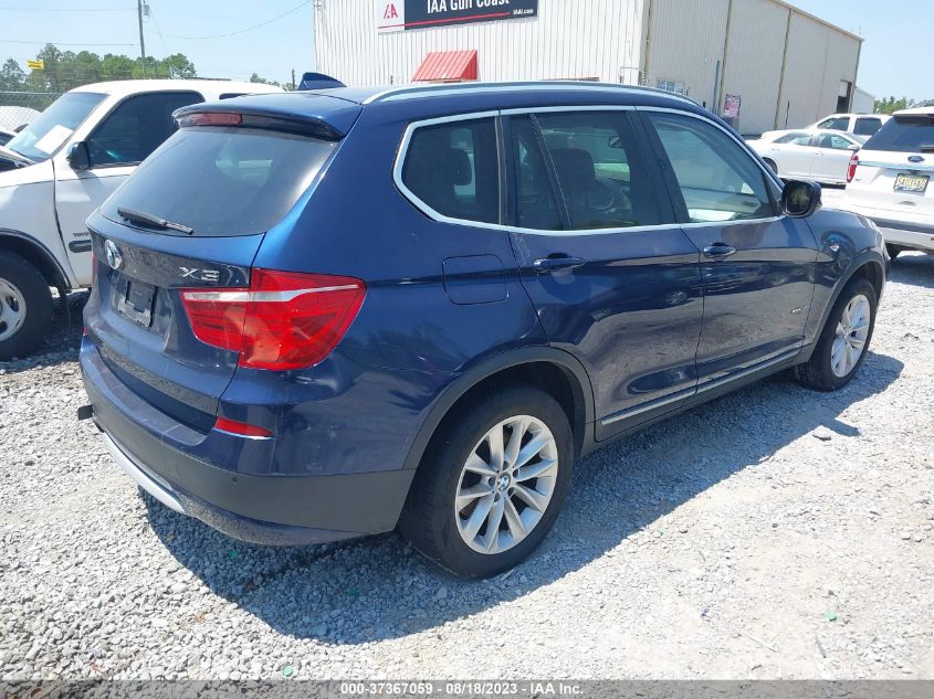 2013 BMW X3 XDRIVE28I - 5UXWX9C57D0A27463