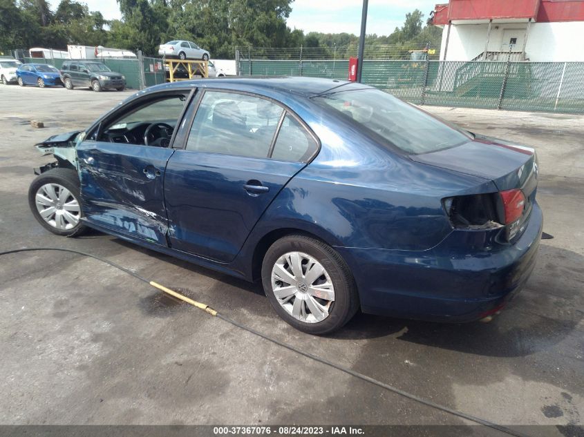 2013 VOLKSWAGEN JETTA SEDAN SE - 3VWDP7AJ7DM403115