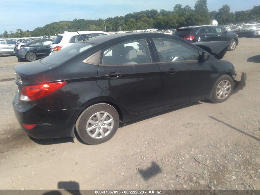 2014 HYUNDAI ACCENT GLS - KMHCT4AE6EU703992