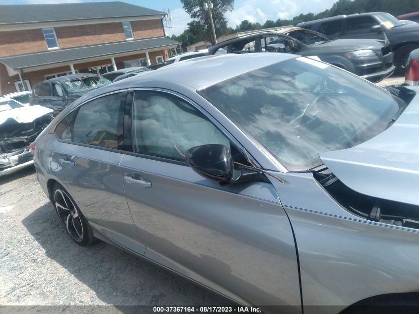 2022 HONDA ACCORD SEDAN SPORT - 1HGCV1F30NA111897