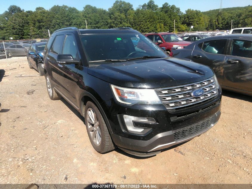 2016 FORD EXPLORER LIMITED - 1FM5KF782GGB87924