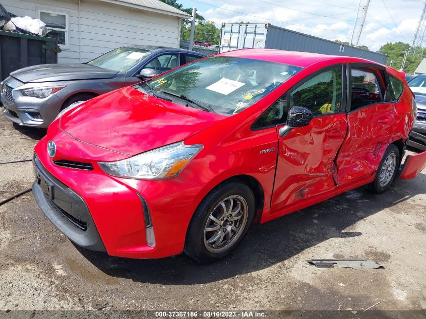 2015 TOYOTA PRIUS V TWO/FIVE/THREE/FOUR - JTDZN3EU2FJ025250