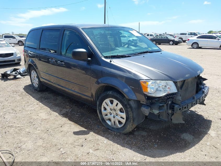 2017 DODGE GRAND CARAVAN SE - 2C4RDGBG5HR751420