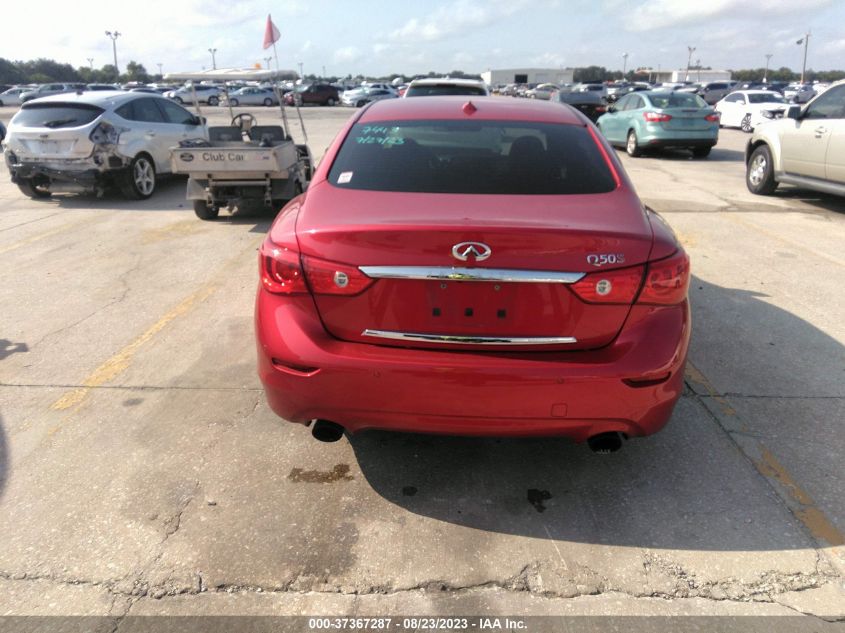 2017 INFINITI Q50 RED SPORT 400 - JN1FV7AP4HM851113