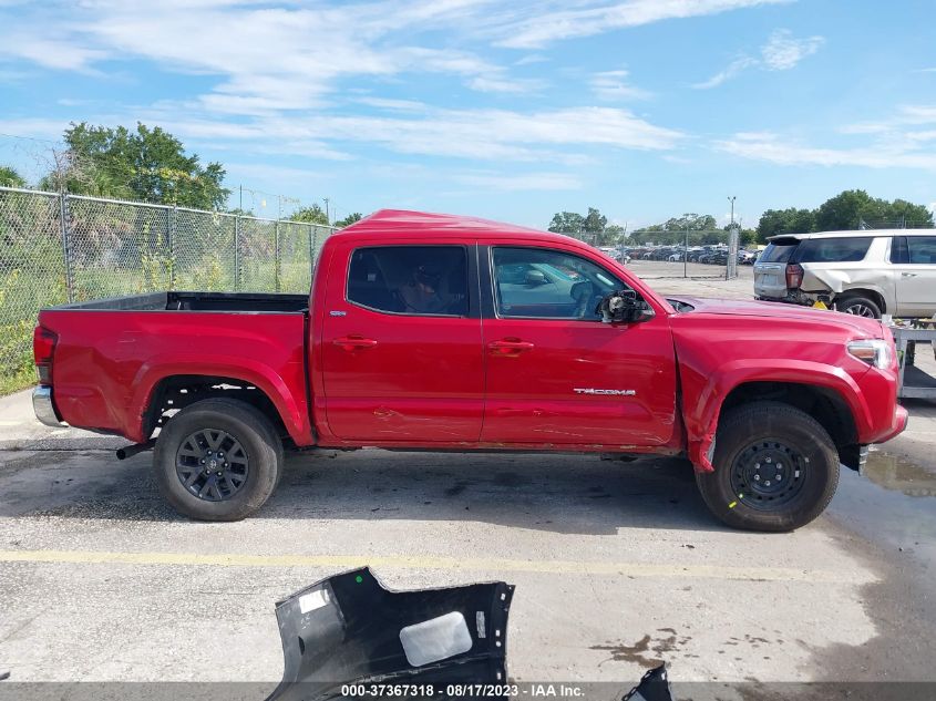2022 TOYOTA TACOMA 4WD SR/SR5/TRD SPORT - 3TMCZ5AN2NM497180
