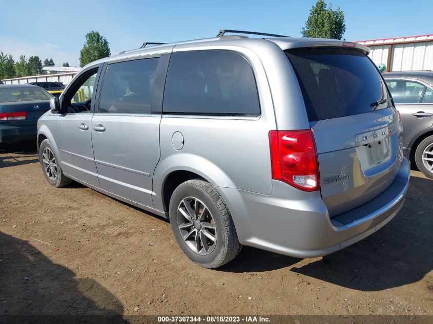 2017 DODGE GRAND CARAVAN SXT - 2C4RDGCG9HR818762