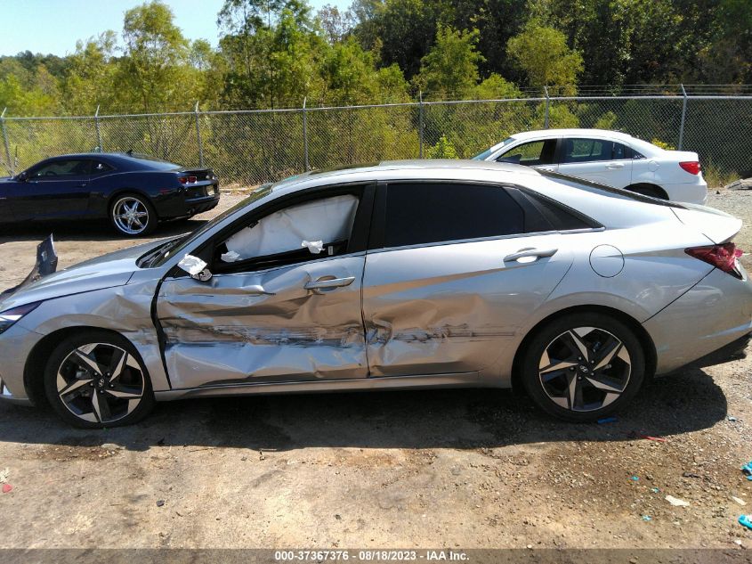 2021 HYUNDAI ELANTRA LIMITED - 5NPLP4AG2MH015989