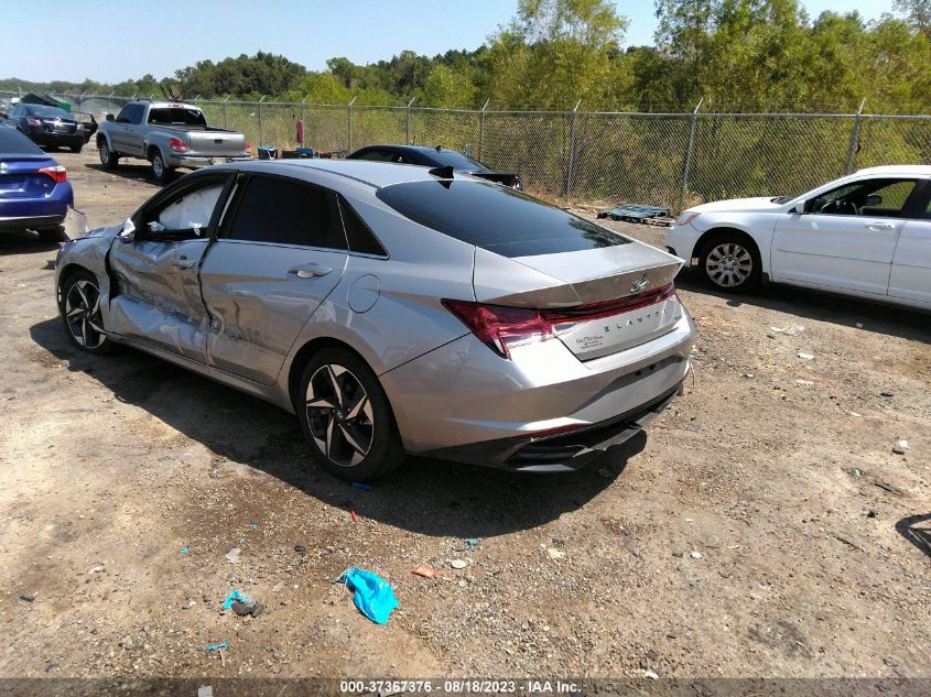 2021 HYUNDAI ELANTRA LIMITED - 5NPLP4AG2MH015989