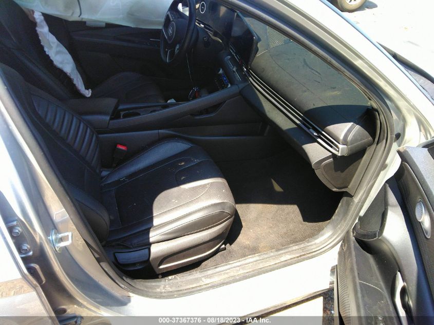 2021 HYUNDAI ELANTRA LIMITED - 5NPLP4AG2MH015989