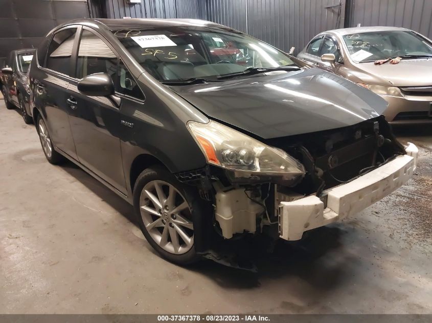 2013 TOYOTA PRIUS V TWO/THREE/FIVE - JTDZN3EU5D3267709