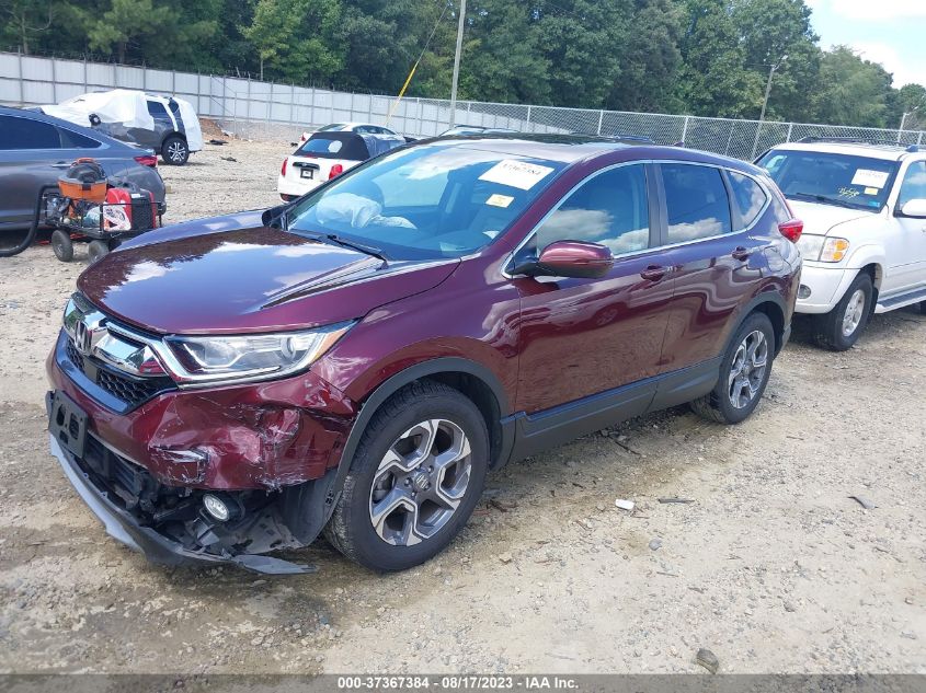 2018 HONDA CR-V EX - 7FARW1H54JE019556