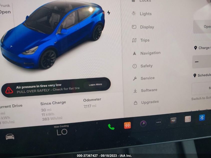 2023 TESLA MODEL Y - 7SAYGDEE2PF635682