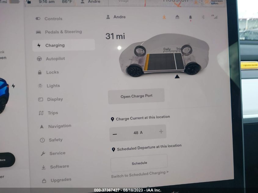 2023 TESLA MODEL Y - 7SAYGDEE2PF635682