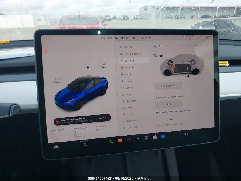 2023 TESLA MODEL Y - 7SAYGDEE2PF635682