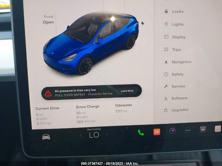 2023 TESLA MODEL Y - 7SAYGDEE2PF635682