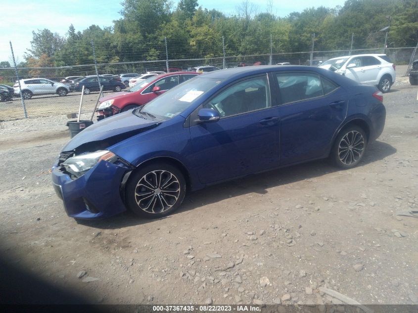 2015 TOYOTA COROLLA L/LE/S/S PLUS/LE PLUS - 2T1BURHEXFC384675