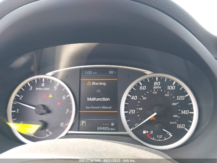 2019 NISSAN SENTRA SV - 3N1AB7AP8KY288378