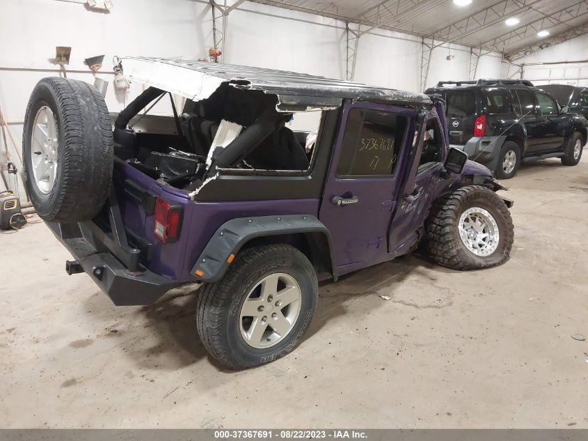 2017 JEEP WRANGLER UNLIMITED SPORT - 1C4BJWDG0HL669850