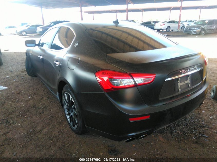 2014 MASERATI GHIBLI ZAM57XSA8E1090236