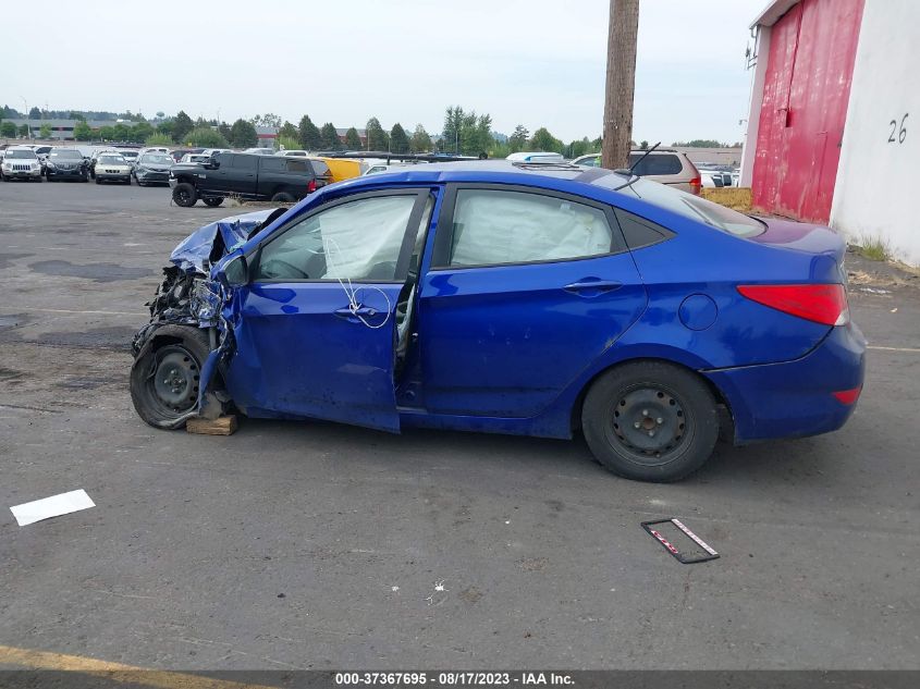 2013 HYUNDAI ACCENT GLS - KMHCT4AE6DU363886