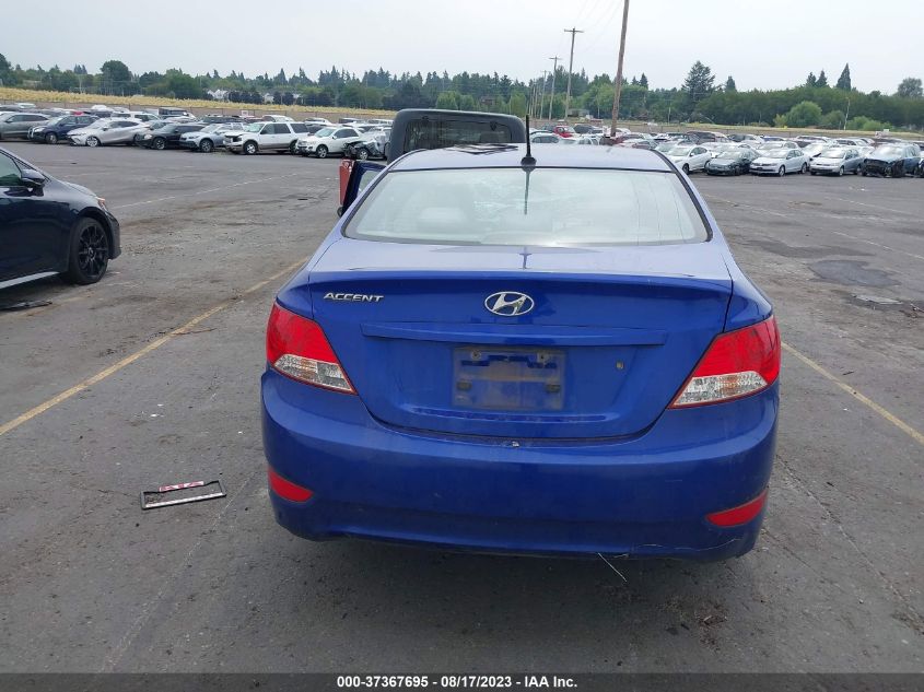 2013 HYUNDAI ACCENT GLS - KMHCT4AE6DU363886