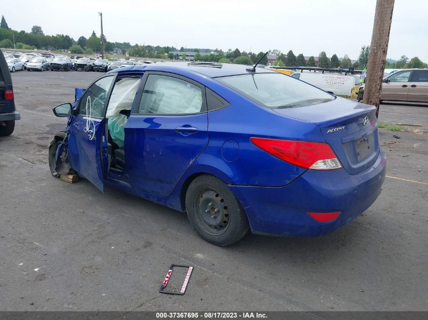 2013 HYUNDAI ACCENT GLS - KMHCT4AE6DU363886