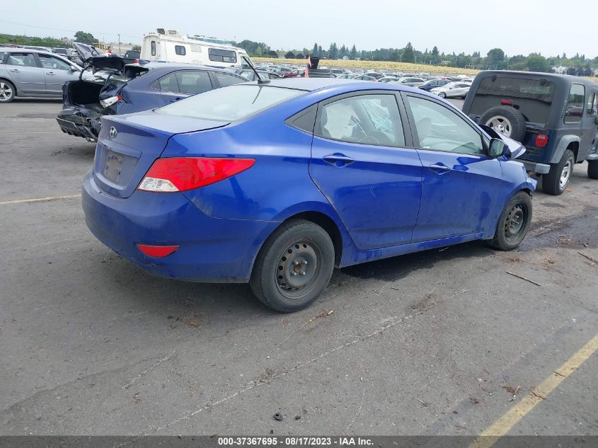 2013 HYUNDAI ACCENT GLS - KMHCT4AE6DU363886