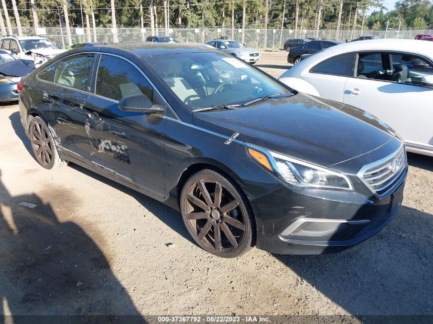 2016 HYUNDAI SONATA 2.4L SE - 5NPE24AF9GH261697