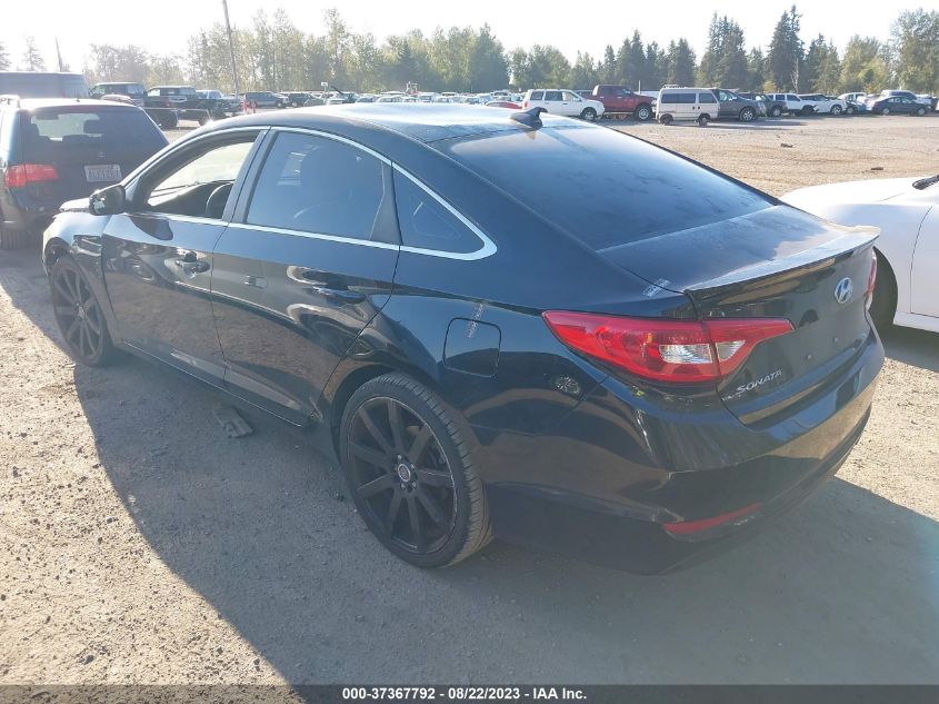 2016 HYUNDAI SONATA 2.4L SE - 5NPE24AF9GH261697