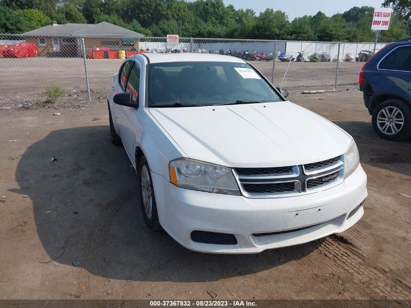 2014 DODGE AVENGER SE - 1C3CDZAB6EN166964
